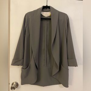 Wilfred Aritzia Chevalier Open Front Jacket Womens 8